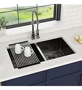 Zeayoun 23 Inch Kitchen Sinks Undermount - 23 x 18 Inch Undermount